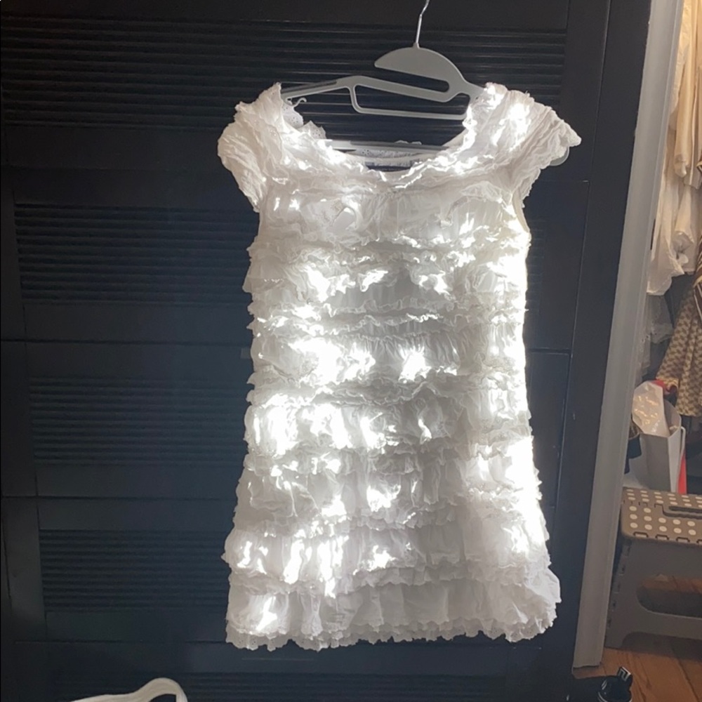French connection white dress